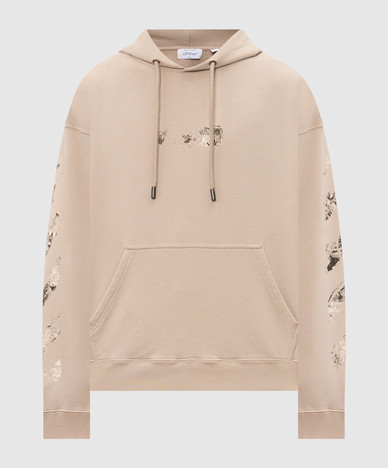 Beige Spices Arrow hoodie