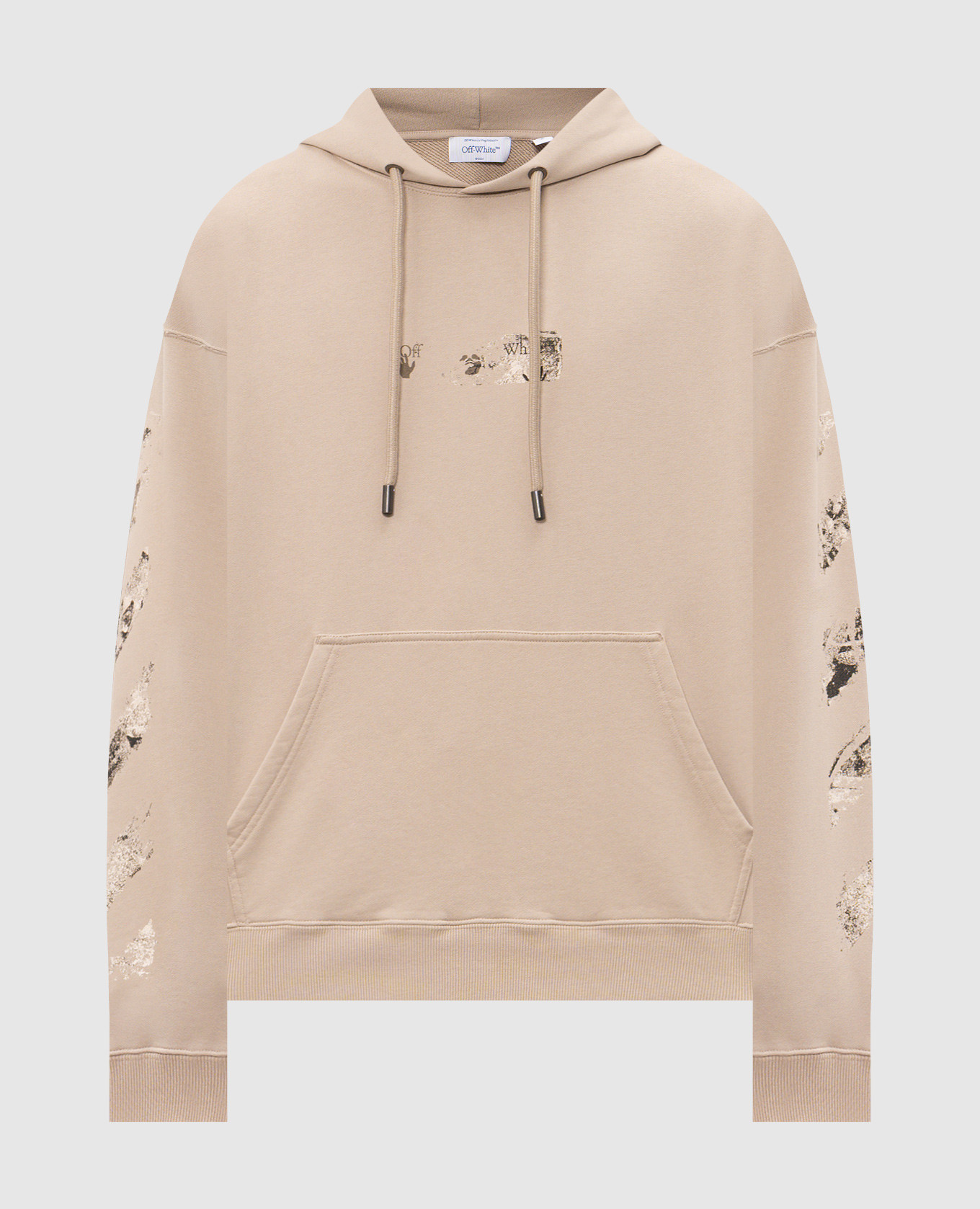 Beige Spices Arrow hoodie