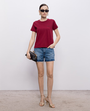 Givenchy Burgundy T-shirt BW70FJP7A7