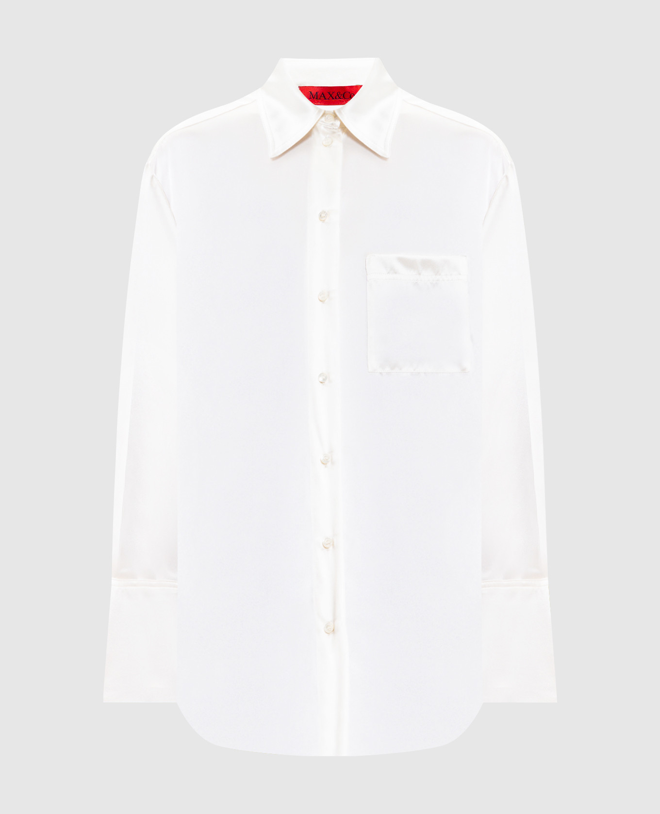 

White silk blouse Max & Co