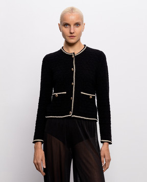 Simkhai Black tweed jacket with contrast trim 4266058K