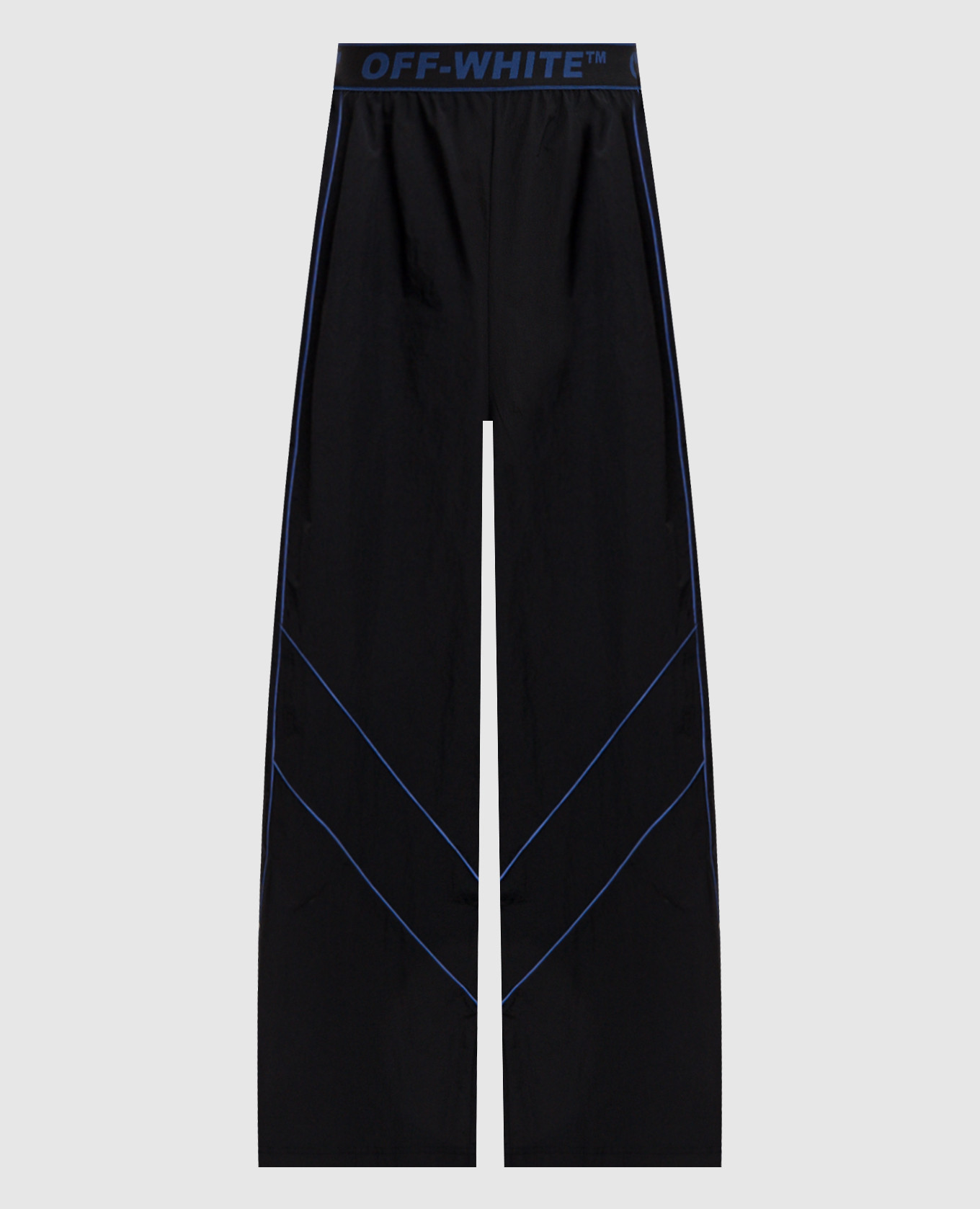 Pantalon de survêtement noir à motif logo