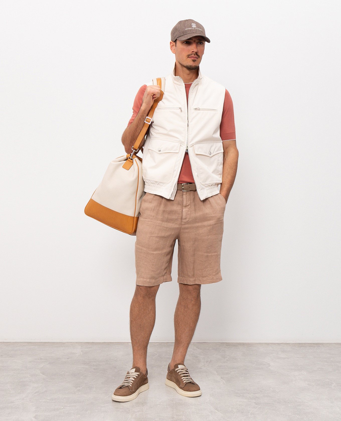 Pink T-shirt Brunello Cucinelli 2