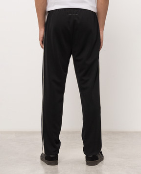 Maison Margiela MM6 Black joggers with logo embroidery SH0KA0076M20217