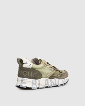 Voile Blanche Combined khaki sneakers CLUB01 0012017465181F31