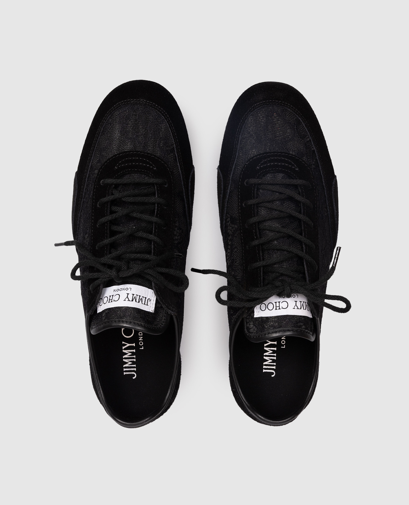 

Black Sunny combination sneakers Jimmy Choo