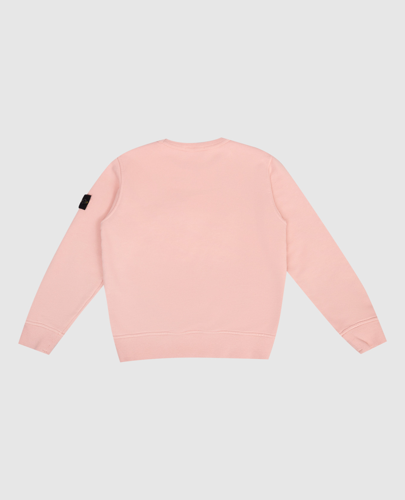 

Children's pink sweatshirt with logo Stone Island