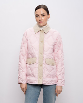 Woolrich Heritage Pink Down Jacket CFWWOU1137FRUT2635