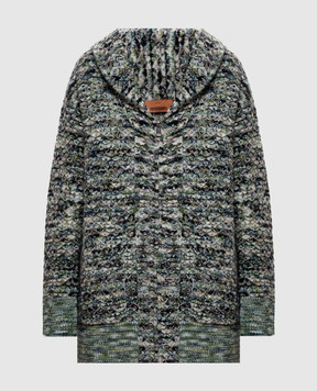 Missoni Green cardigan with wool DS26WM0EBK01KC