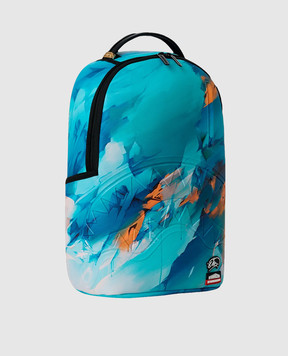 Sprayground Children's blue backpack DIGITAL DOES JULY Wynwood Walls 910B7726NSZ