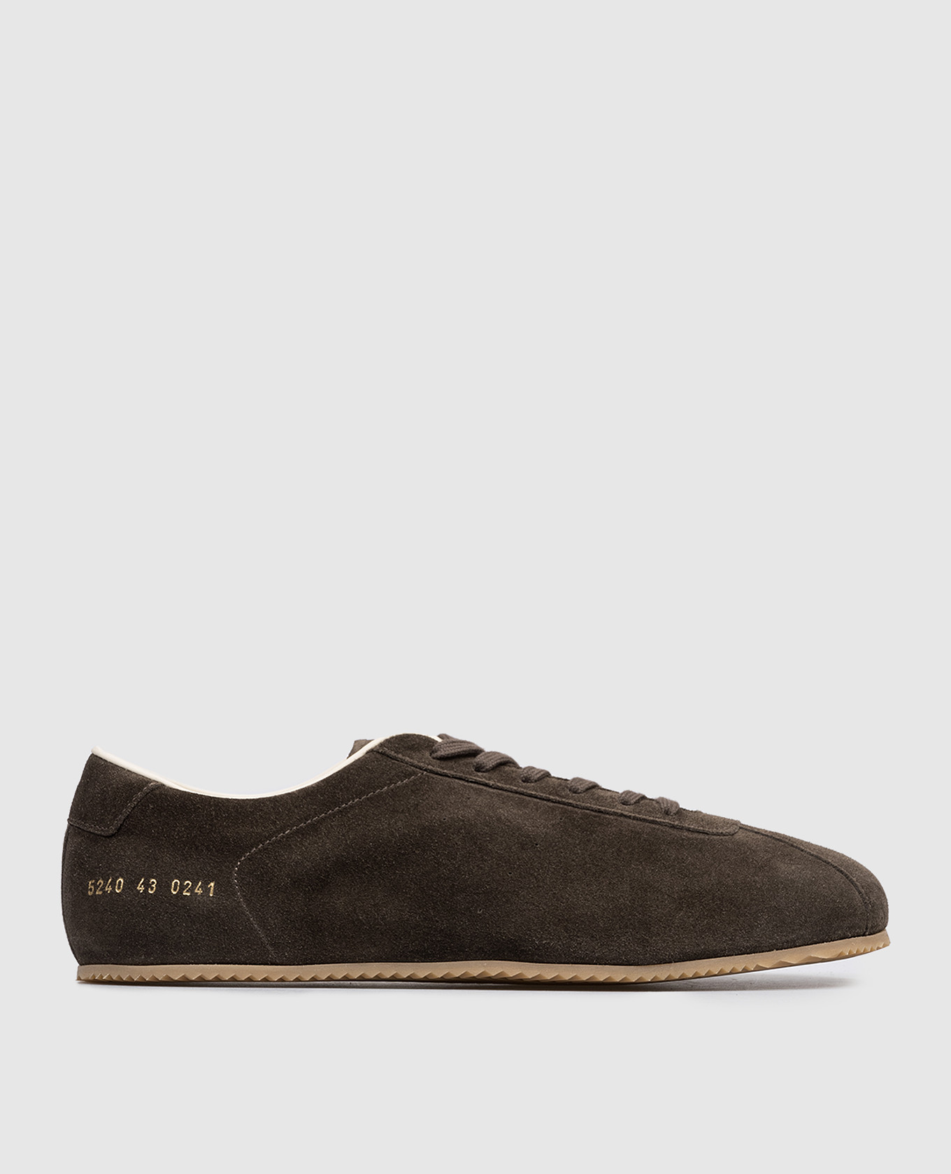 Brown suede Driving sneakers