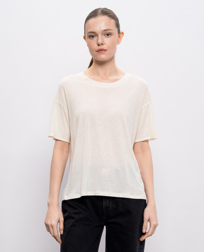 Loulou de Saison Ivory EZRA T-shirt EZRALDS