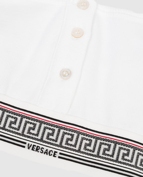 Versace White top with logo pattern 10239291A17772
