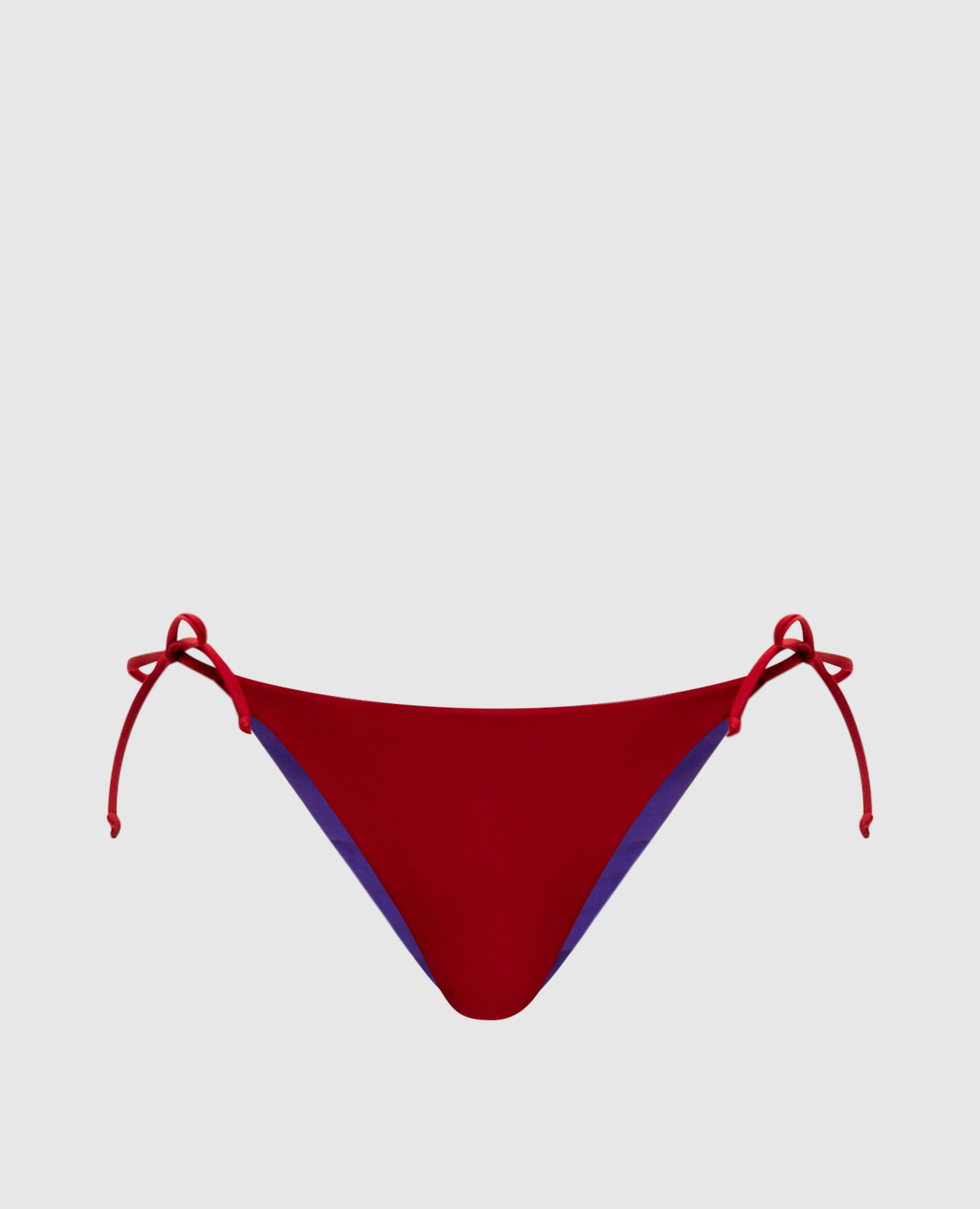 

Red reversible swimsuit panties Fisico