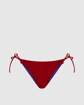 Fisico Red reversible swimsuit panties CS13MB