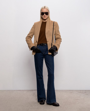 Tom Ford Brown cashmere and silk sweater MAK1479YAX755