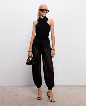 Simkhai Black Flora pants 4264047K