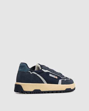 AUTRY Blue Wildpace combination sneakers LDLMAK12