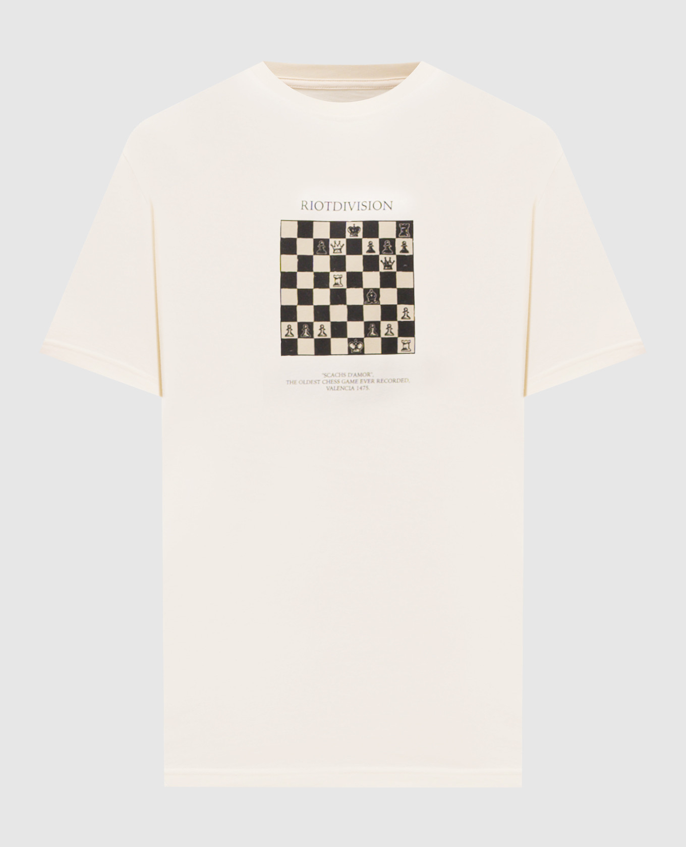 

Beige RD-Chess T-shirt Riotdivision