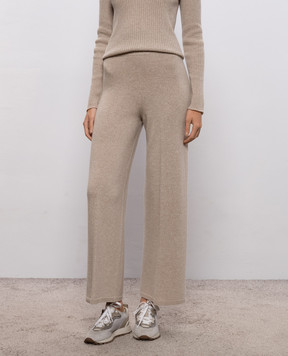 Twinset Beige pants with lurex 262TT3072