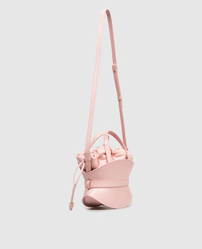 Balmain Pink Shuffle Mini Leather Bag FN0DP017LMTE
