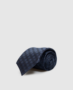 Brunello Cucinelli Blue silk tie MM8660018