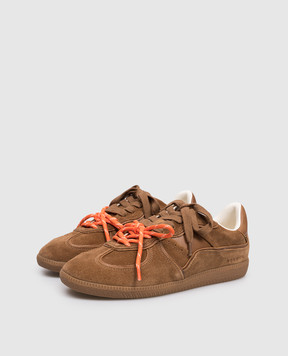 Nokwol Brown suede sneakers August AUGUST