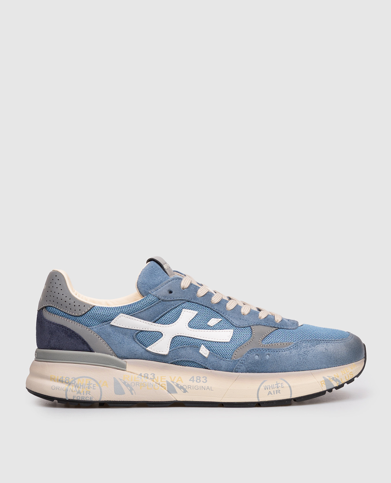 MICK blue combination sneakers