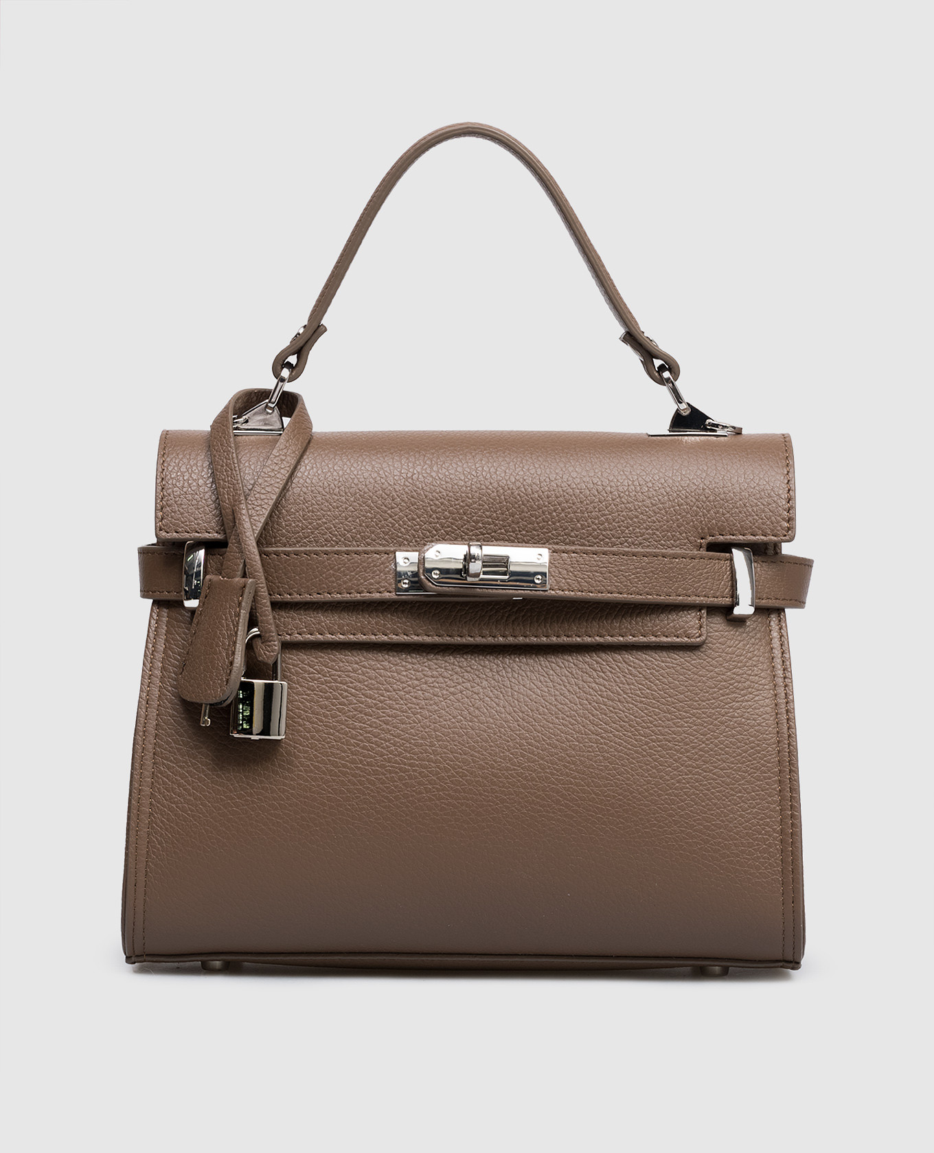 

Dollaro brown leather satchel bag Gianni Notaro