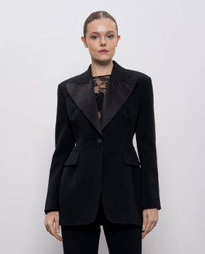 Ermanno Scervino Black jacket D476I704TEILM