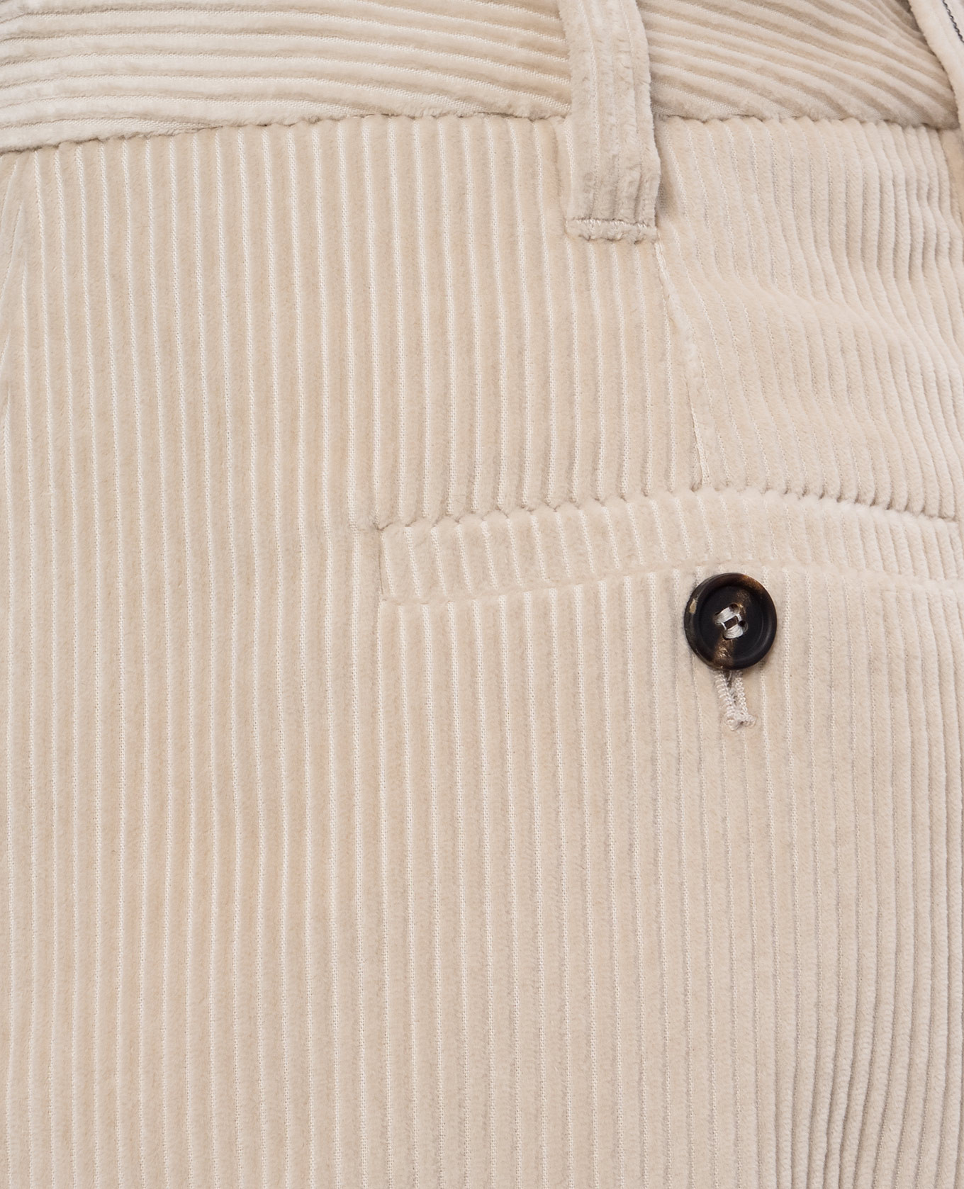 Beige corduroy pants Brunello Cucinelli 5