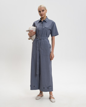 MooRER Gray jumpsuit LEYRE LEYREWFC