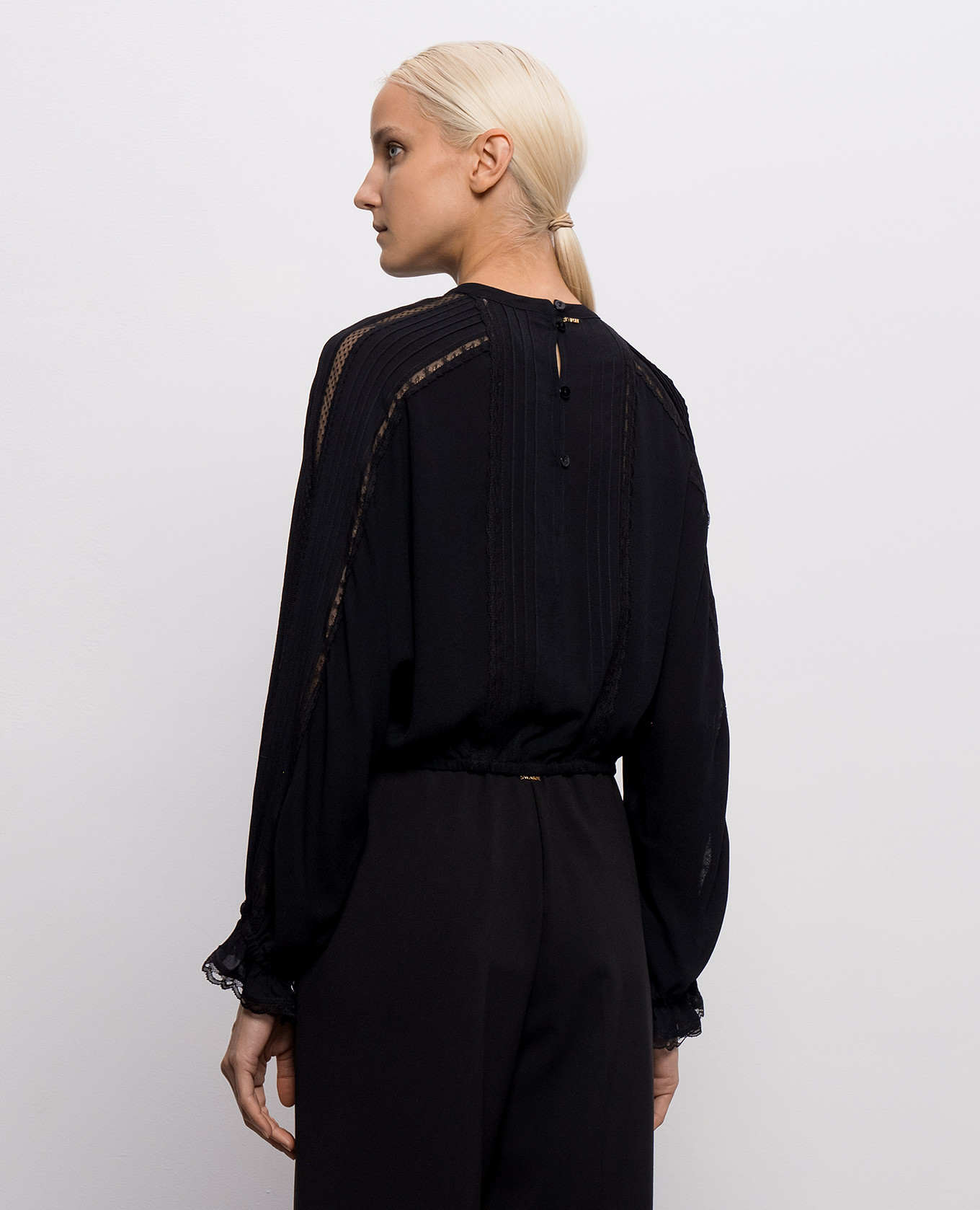 Black lace blouse Twinset 4