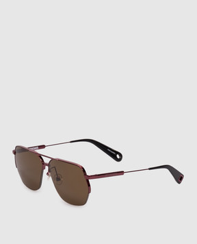 Jacquemus Pink Aviator Sunglasses JAC67C6SUN