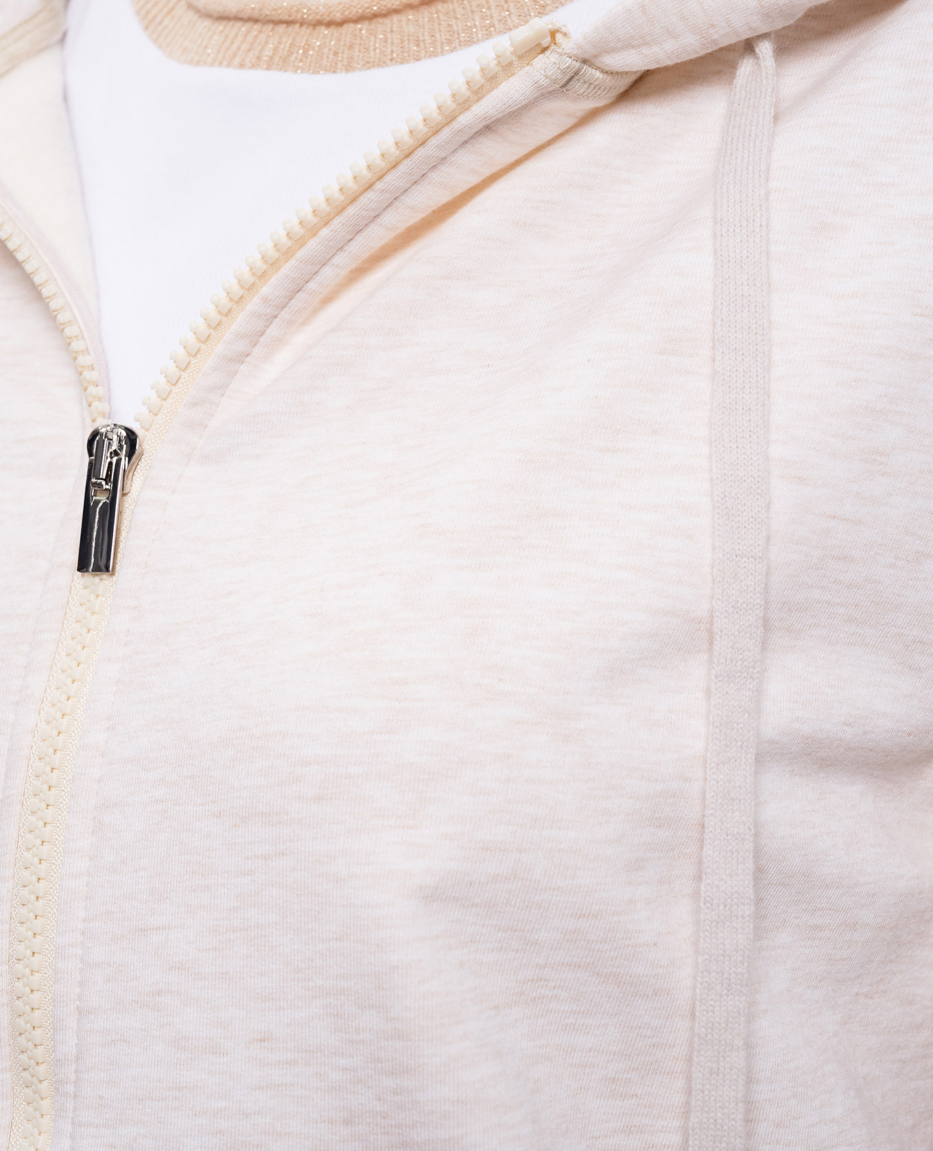 Beige melange sports jacket Peserico 5