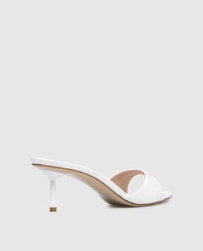 Le Silla BELLA white patent mules 6625E060BXPPGSL