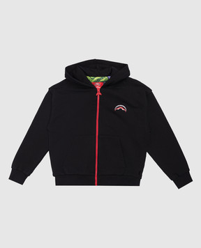 Sprayground Show the Shark children's black sports jacket SPY1421EBLK