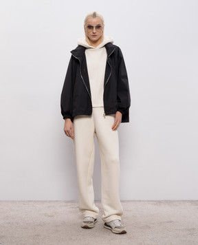 MooRER Black windbreaker LEHUA LEHUASTP
