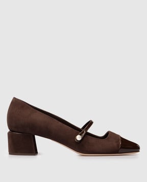 Jimmy Choo Brown suede ELISA shoes ELISA45PAS