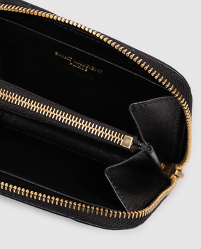 Saint Laurent Black leather wallet JAMIE 863317AAG7X