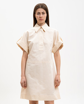 JOSEPH Ali ivory linen dress JF009756