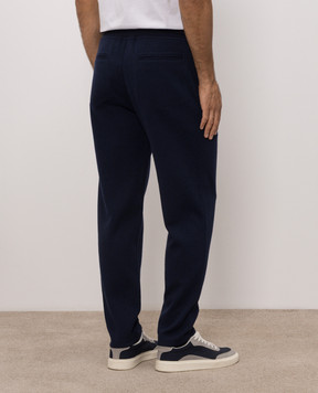 Brunello Cucinelli Blue cashmere sweatpants MM8323243G