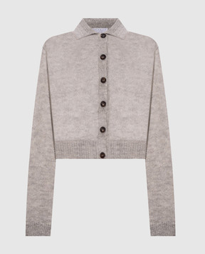 Brunello Cucinelli Gray wool cardigan MBG775516P