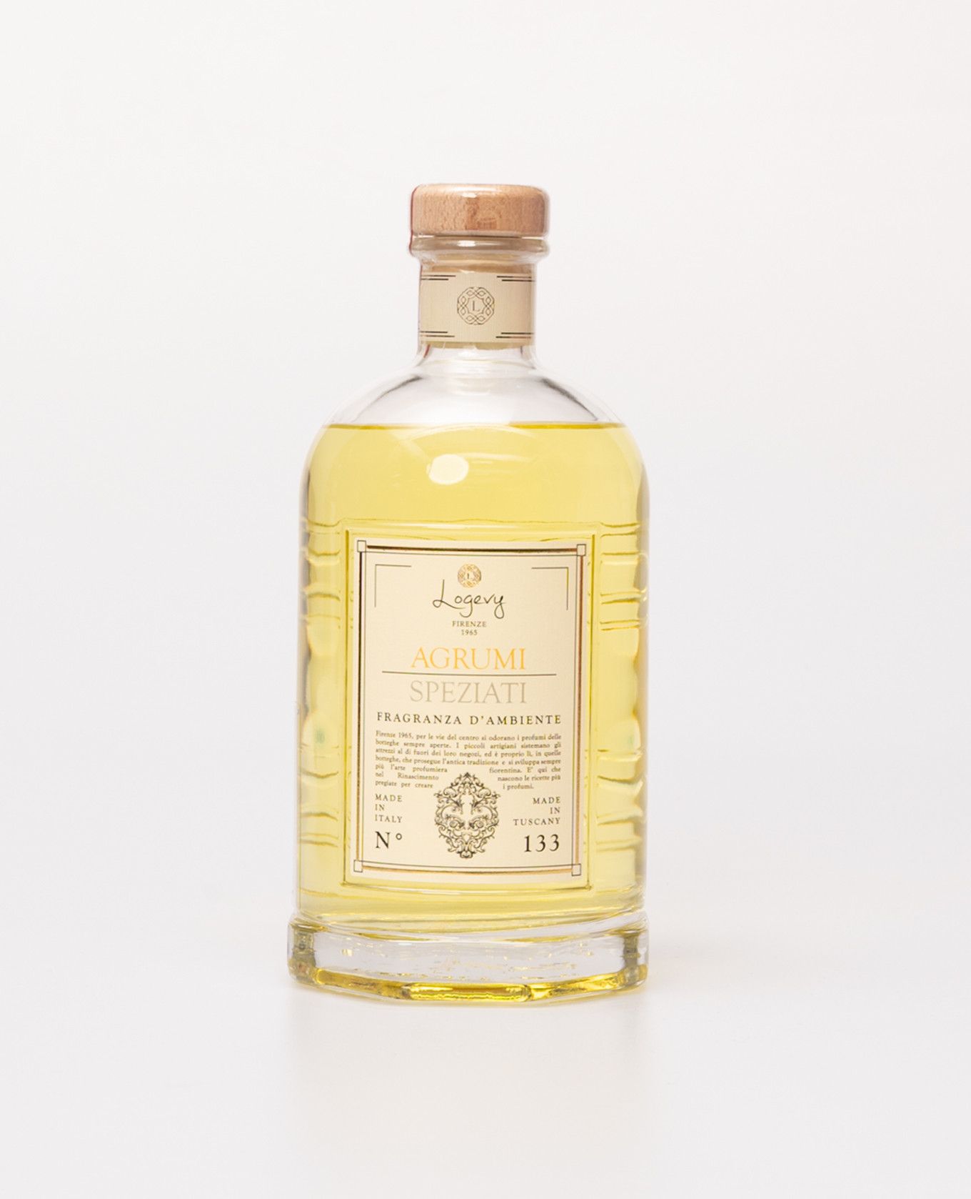 

Aroma diffuser Agrumi Speziati  with emblem Logevy, Pink