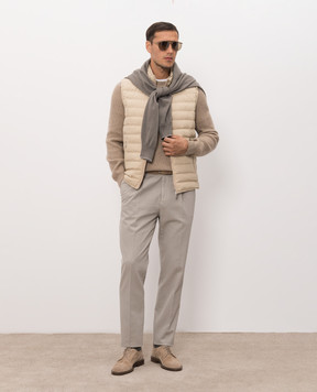 Brunello Cucinelli Beige cashmere sweater M22203900
