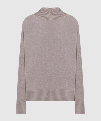 Beige Heidi cashmere sweater