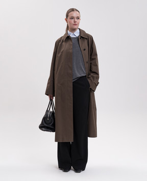 The Row Iza khaki trench coat R000043W4745