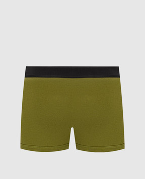 Tom Ford Green boxer briefs with logo T4LC31040