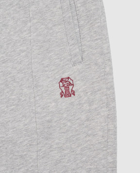 Brunello Cucinelli Children's gray joggers BM826E359C