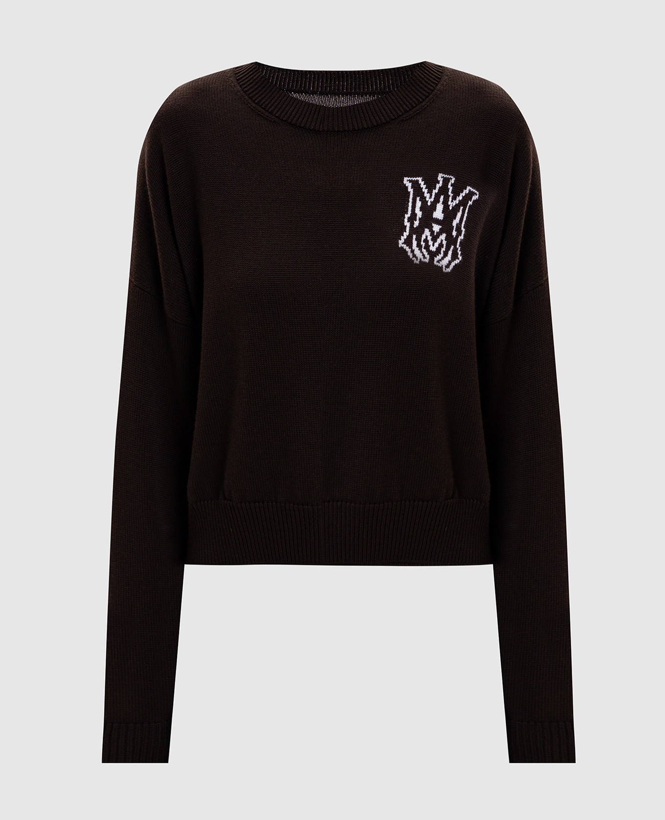 

Brown wool sweater AMIRI